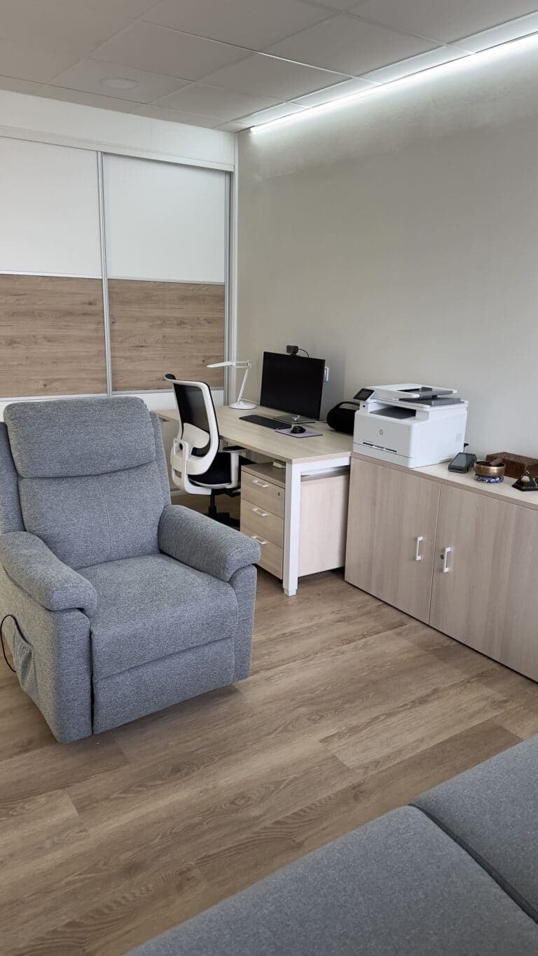 Zona de espera de la consulta